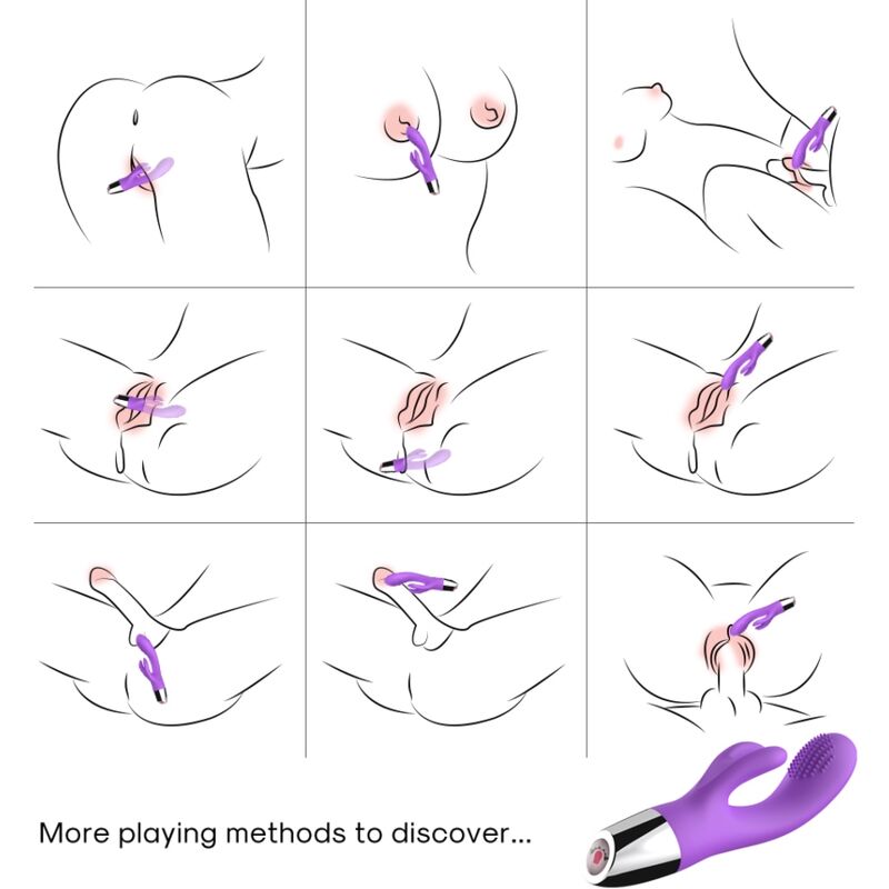 Armony – Vibrator Kaninchen Lila