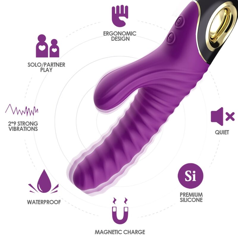 Armony – Eternity Vibrator Silikon Lila