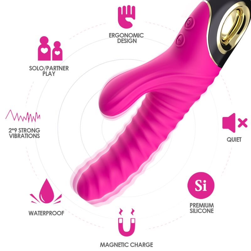 Armony – Eternity Vibrator Silikon Fuchsia