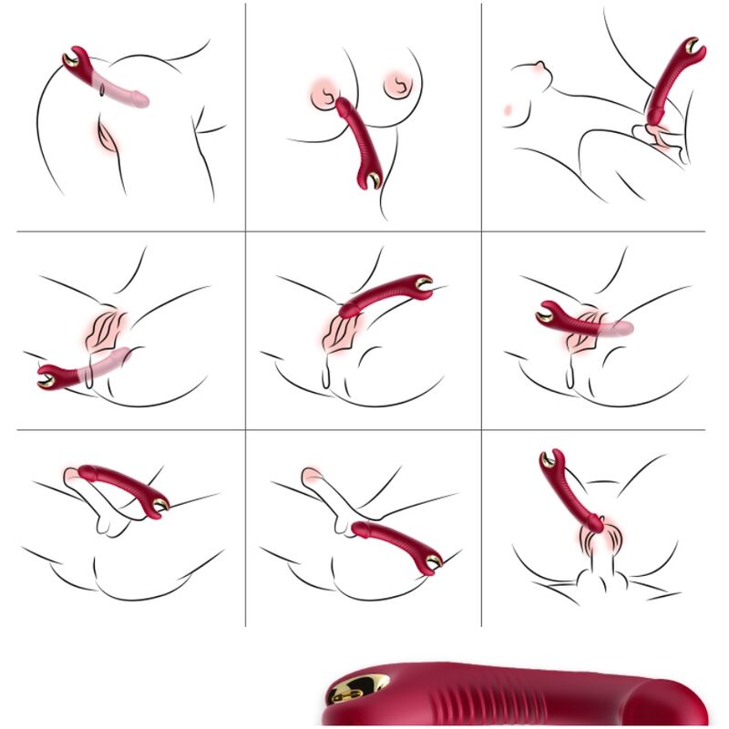 Armony Prince Dildo Vibrator & Rotator Rot