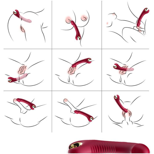 Armony Prince Dildo Vibrator & Rotator Rot