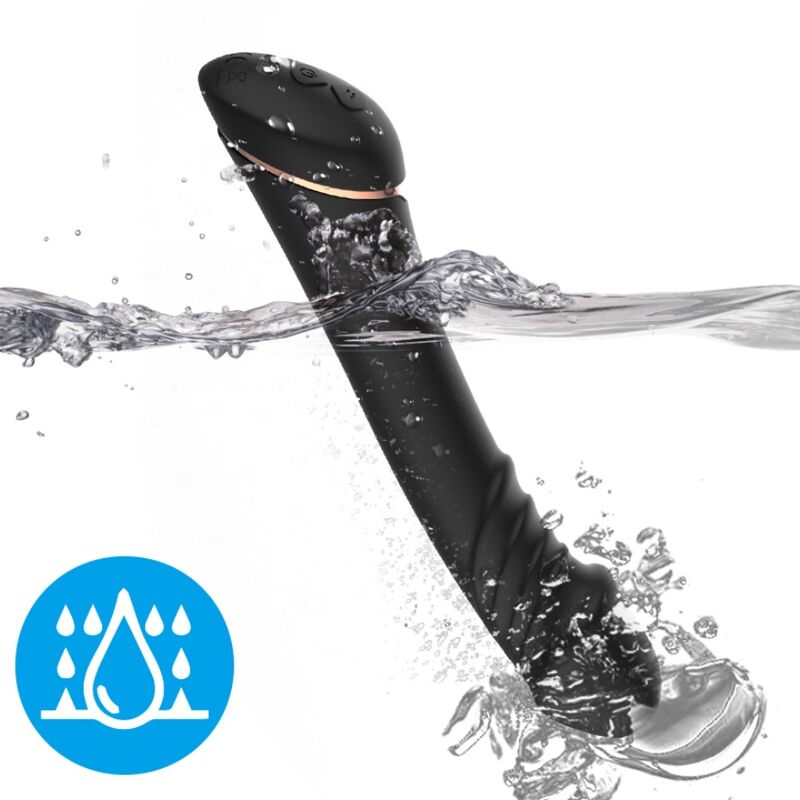 Armony Dildo Vibrator Silikon Schwarz