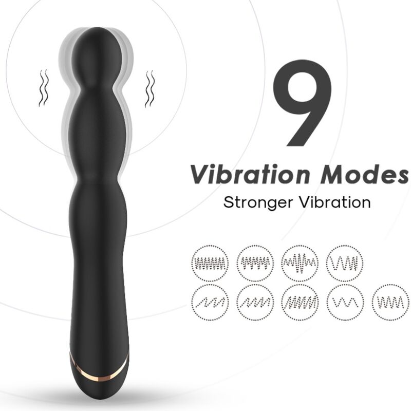 Armony Bambu Vibrator Einstellbar Schwarz