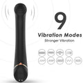 Armony Vibrator Faltkopf Silikon Schwarz