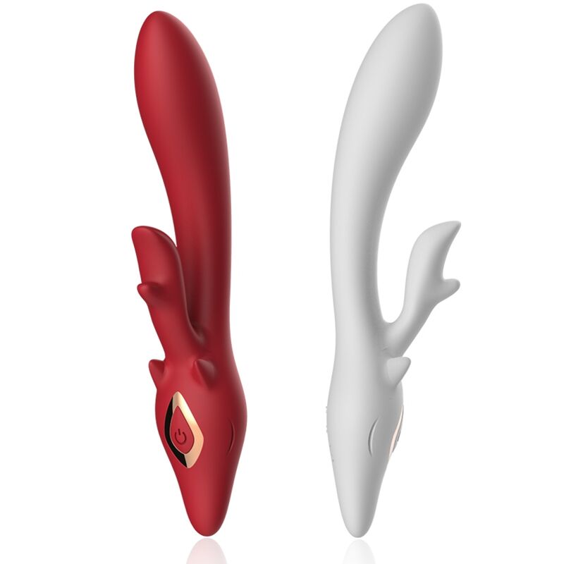Armony Elch Vibrator Kaninchen Gebogen Rot