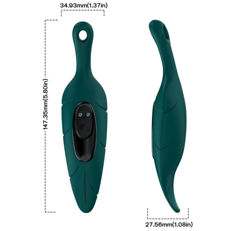 Armony Stimulator & Vibrator Blattgrün