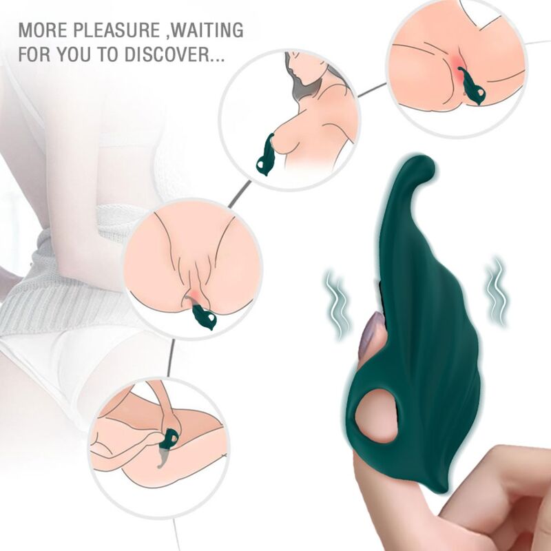 Armony Fingerstimulator & Vibrator Grün
