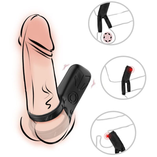 Armony – Doppelringvibrator Schwarz