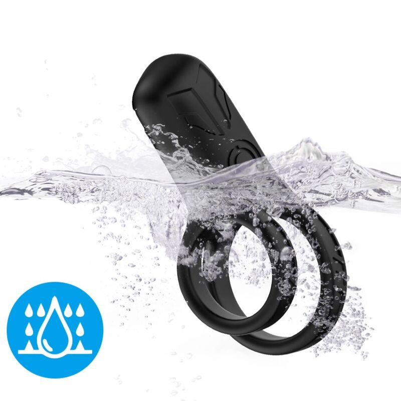 Armony – Doppelringvibrator Schwarz
