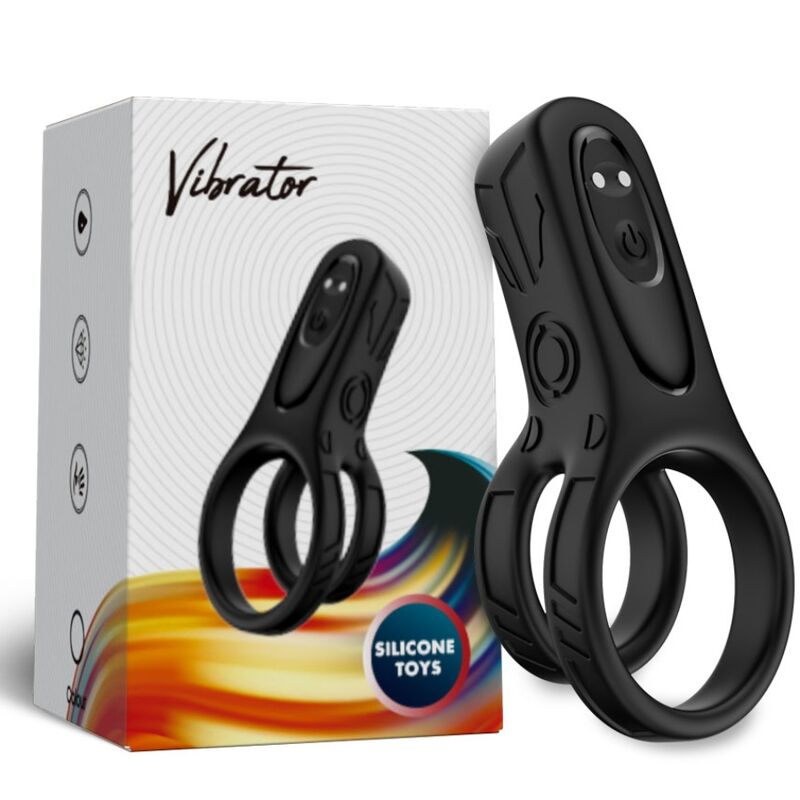 Armony – Doppelringvibrator Schwarz