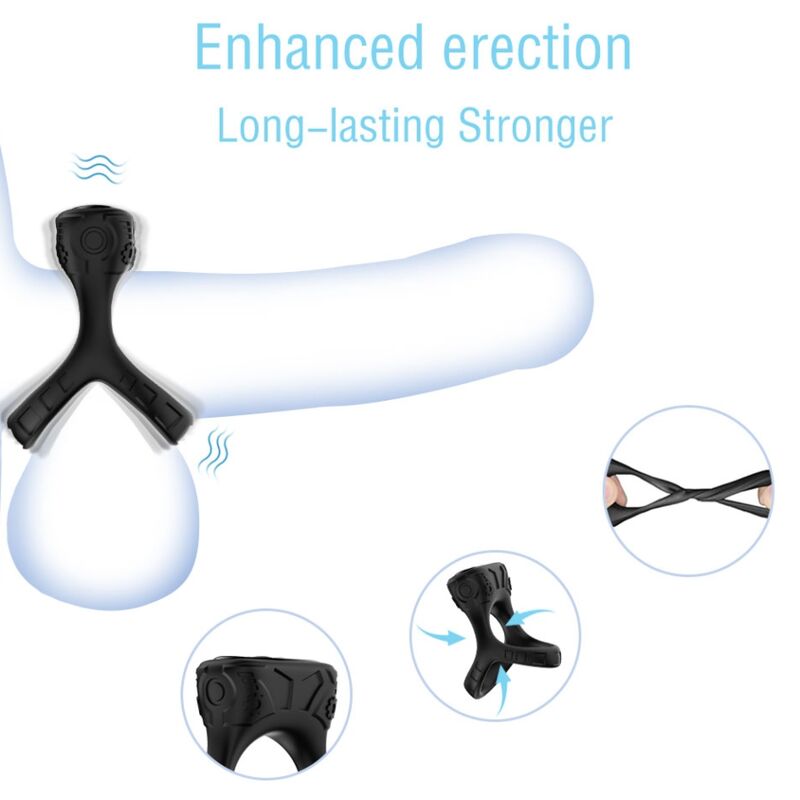 Armony – Ringvibrator & Multiposition Schwarz