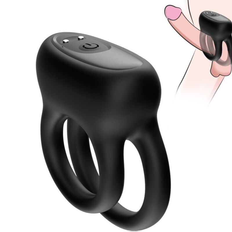 Armony – Doppelringvibrator Schwarz