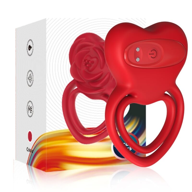 Armony – Ringvibrator Herz Rot