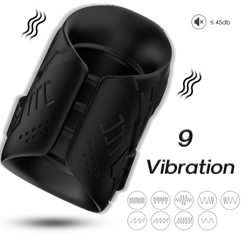 Armony – Masturbator & Vibrator Schwarz