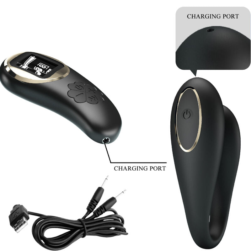 Pretty Love – Nathan Double Pleasure Vibrator mit Fernbedienung