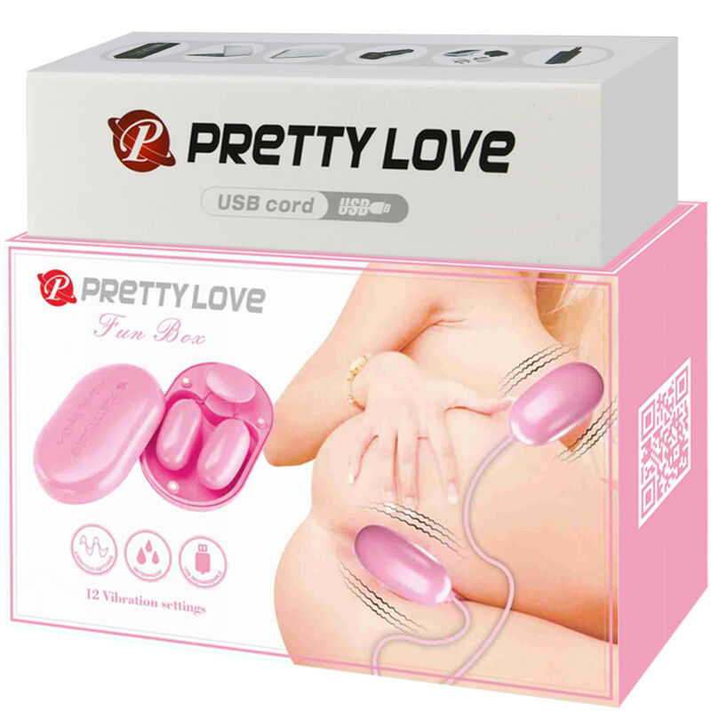 Pretty Love – Fun Box Rosa Vibrierende Kugel