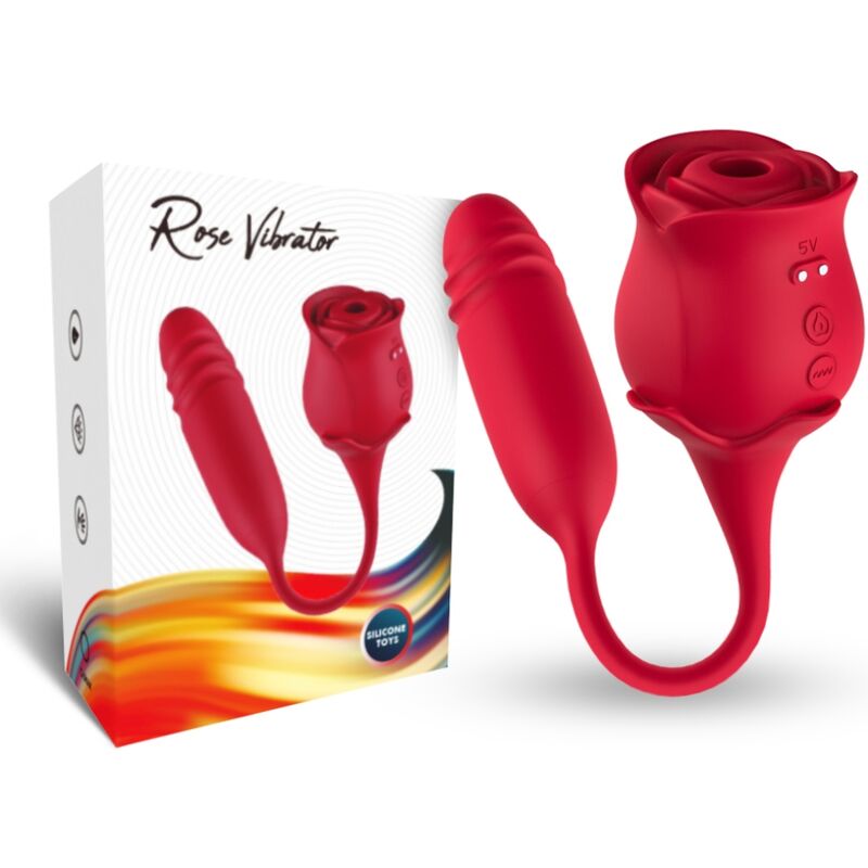 Armony – Roseknigth Klitoris-Sauger & Vibrator Rot