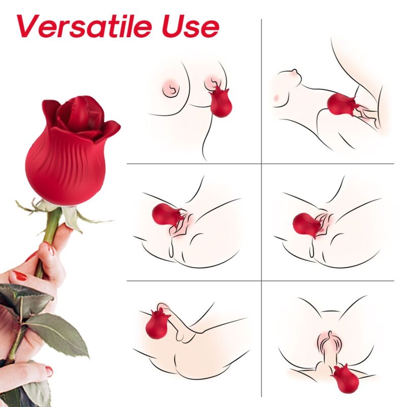 Armony – Rosa Vibrator & Stimulator Rot