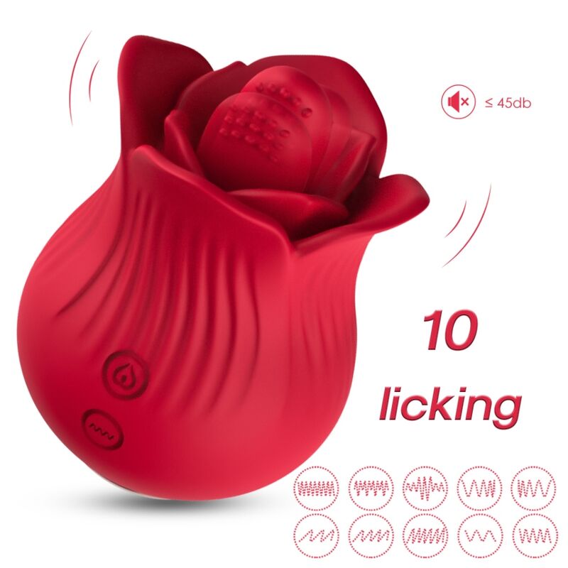 Armony – Rosa Vibrator & Stimulator Rot