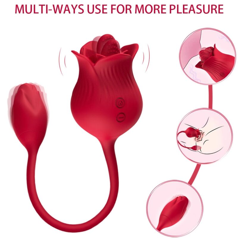 Armony – Rosa Vibrator mit Cola Rot