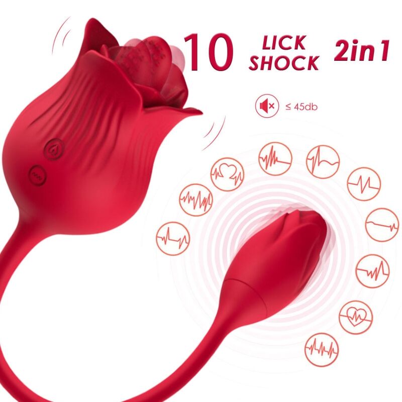 Armony – Rosa Vibrator mit Cola Rot