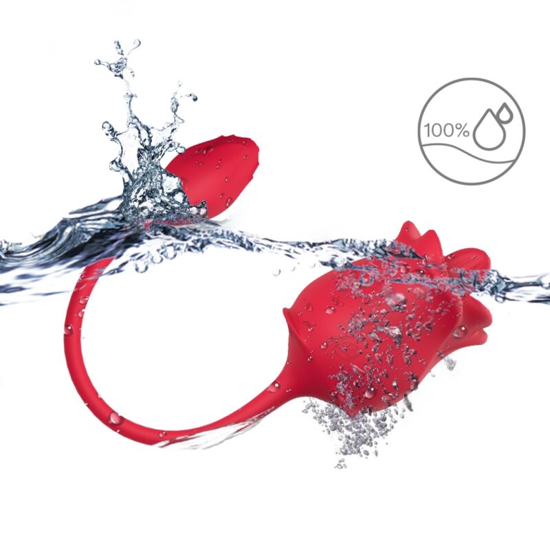 Armony – Rosa 2-In-1-Saugstimulator & Vibrator 10 Modi mit Rotem…