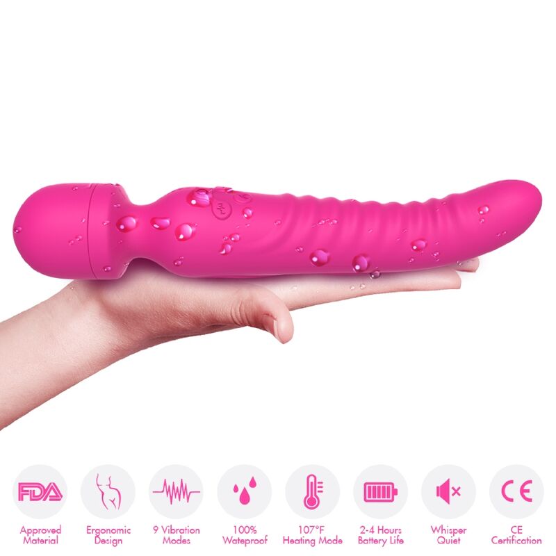 Armony – Mission Massager & Vibrator Wärmeeffekt Fuchsia