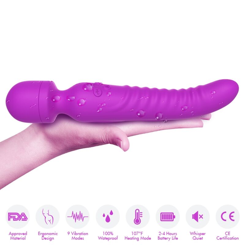 Armony – Mission Massager & Vibrator Wärmeeffekt Lila