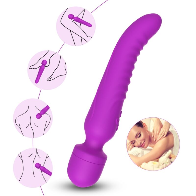 Armony – Mission Massager & Vibrator Wärmeeffekt Lila
