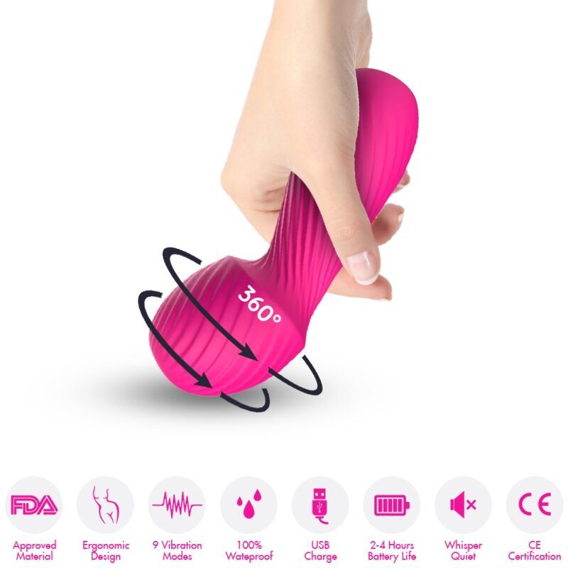 Armony – Dazzle Massager & Vibrator Klein Fuchsia