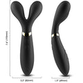 Armony – Y-Wand Massager & Vibrator Doppelkopf Schwarz