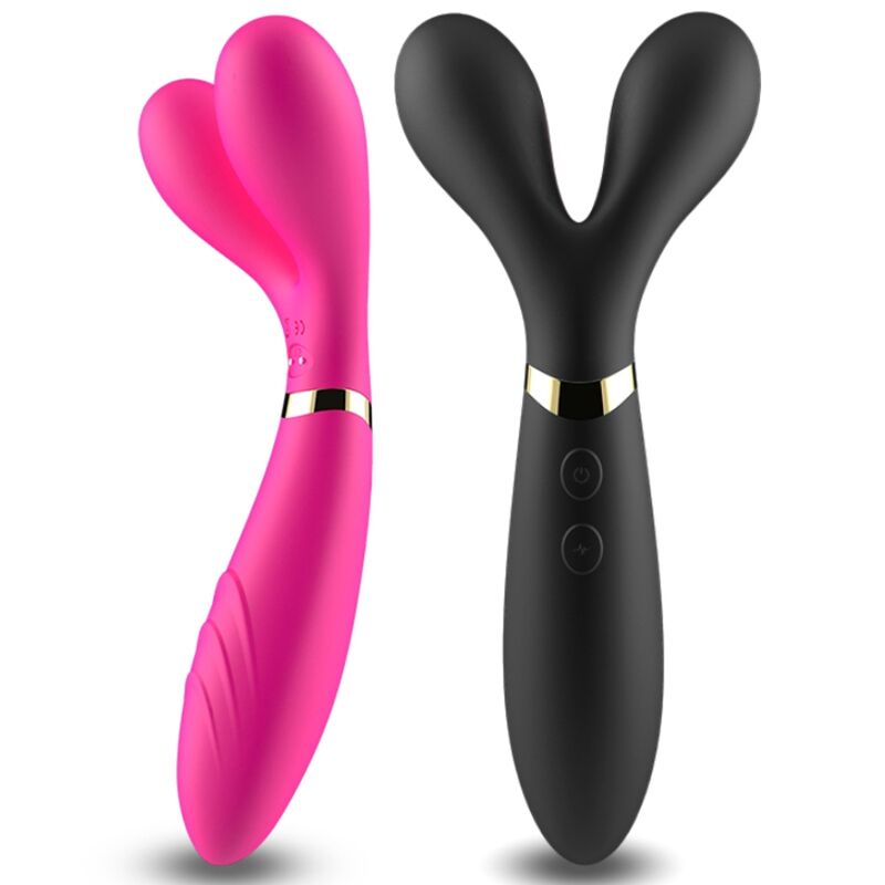 Armony – Y-Wand Massager & Vibrator Doppelkopf Fuchsia