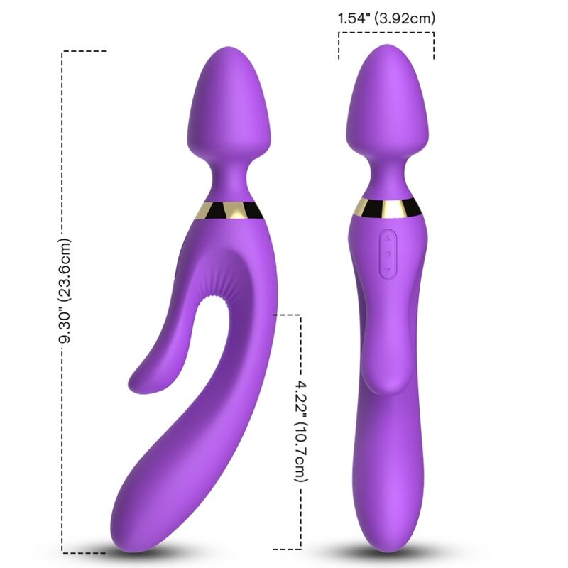 Armony – Massager & Vibrator Kaninchen Lila