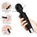 Armony – Postman Massager & Vibrator Super Flexibler Kopf Schwarz