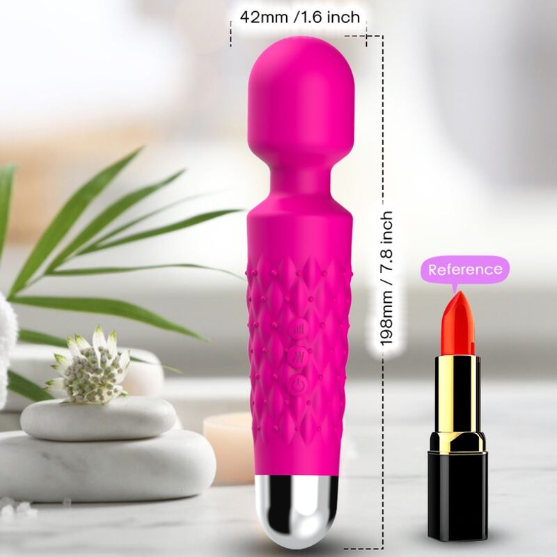 Armony – Postman Massager & Vibrator Super Flexibler Kopf Fuchsia