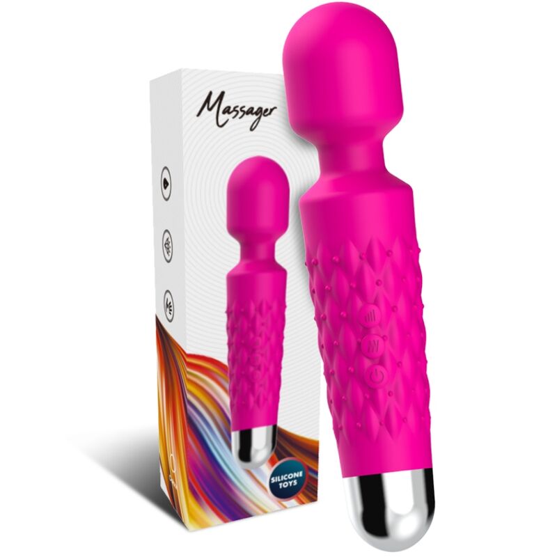Armony – Postman Massager & Vibrator Super Flexibler Kopf Fuchsia