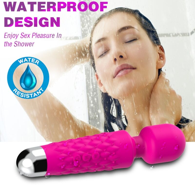 Armony – Postman Massager & Vibrator Super Flexibler Kopf Fuchsia