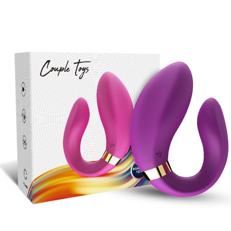 Armony – Crescent Vibrator für Paare, Fernbedienung, Lila