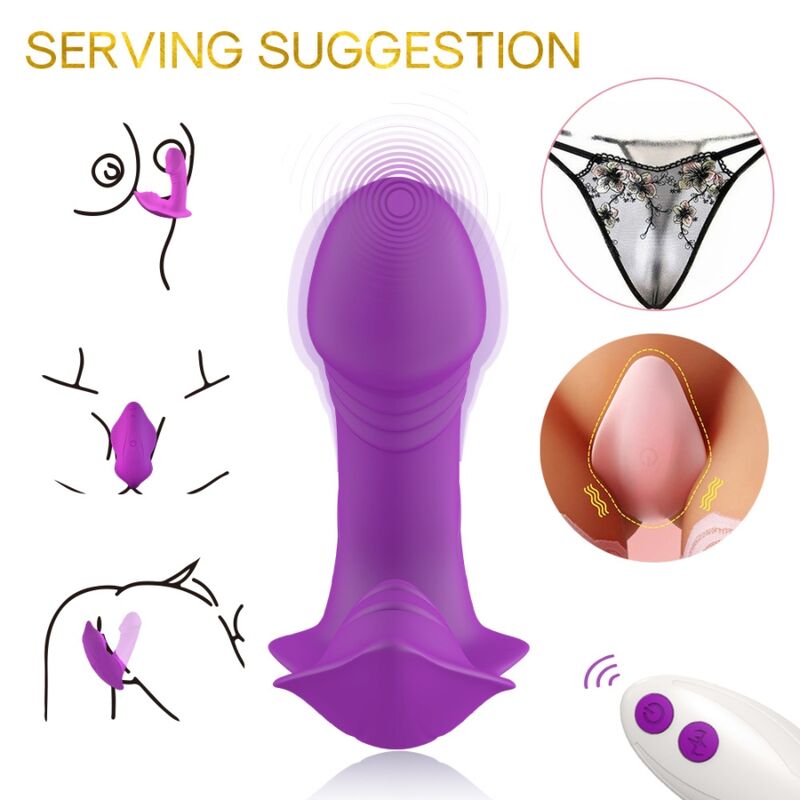 Armony – Whistle Vibrator Introducible Fernbedienung Lila