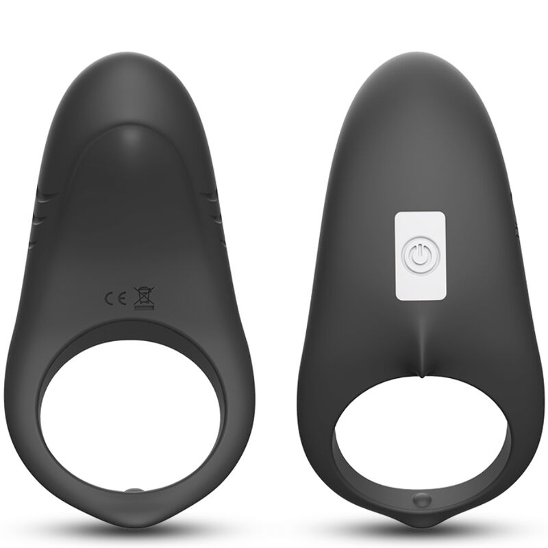 Armony – Shark Vibratorring für Paare Fernbedienung Schwarz