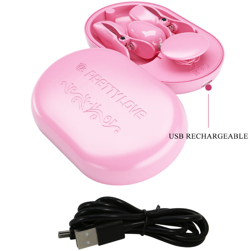 Pretty Love – Überraschungsbox Rosa Elektrostimulationspinzette