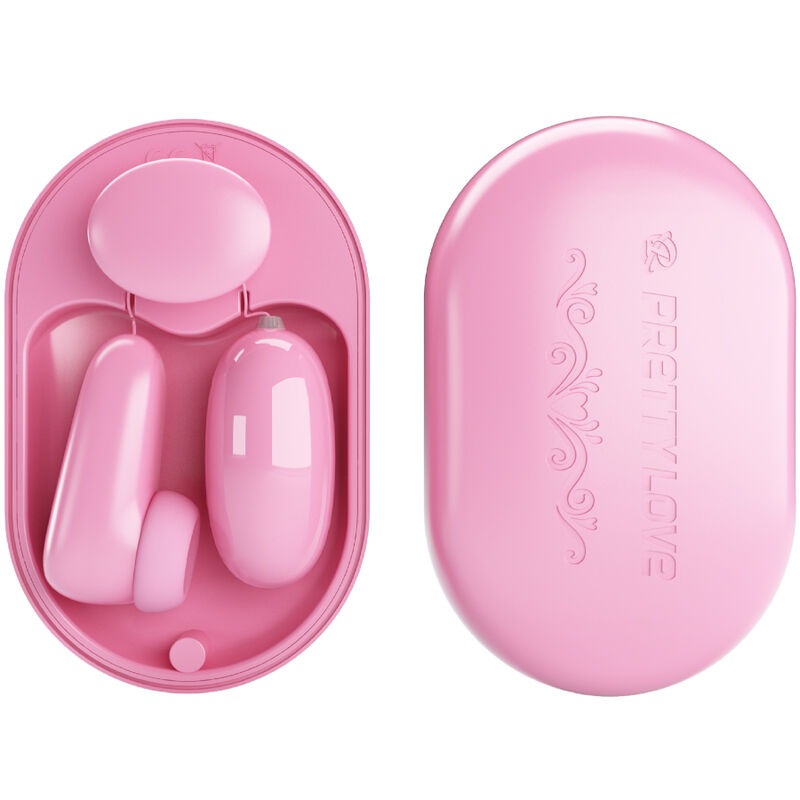 Pretty Love – Magic Box Vibrationskugel & Rosa Stimulator