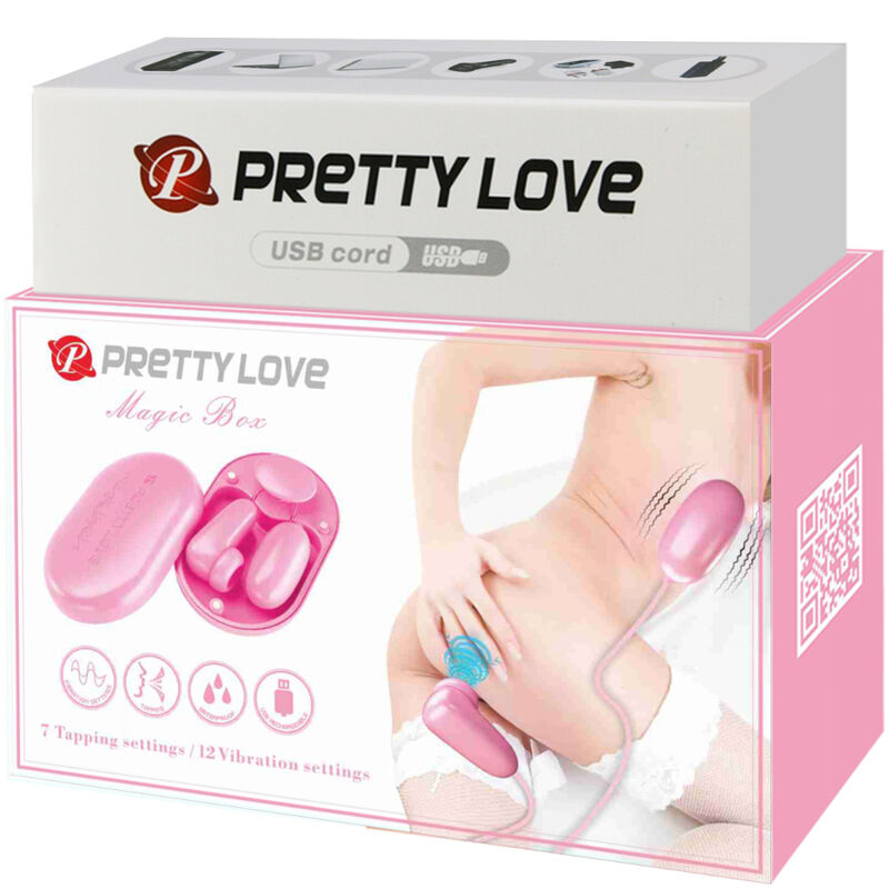 Pretty Love – Magic Box Vibrationskugel & Rosa Stimulator