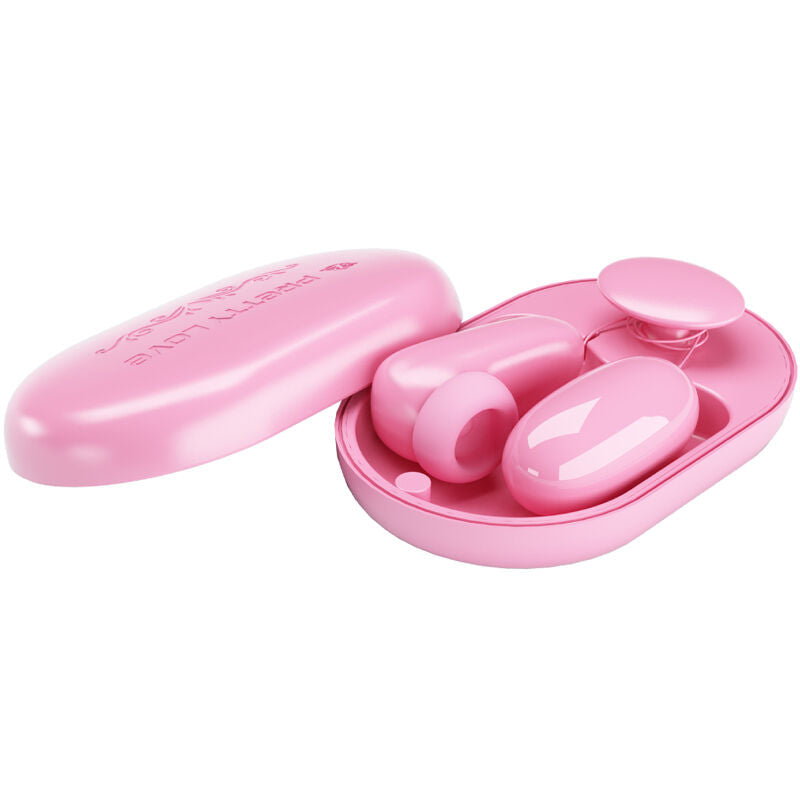 Pretty Love – Magic Box Vibrationskugel & Rosa Stimulator