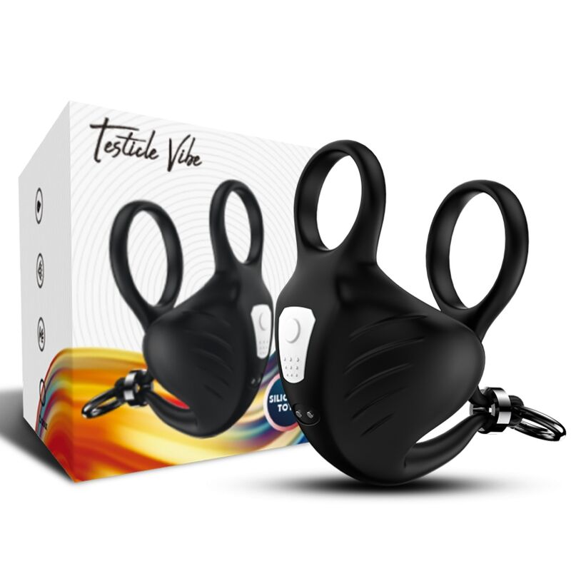 Armony – Manta Scrotum Vibrator Ring Schwarz