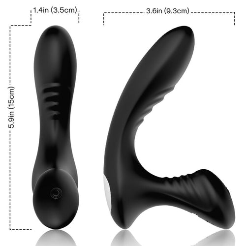 Armony Storm Vibrator Anal Prostata & Stecker Fernbedienung Schwarz