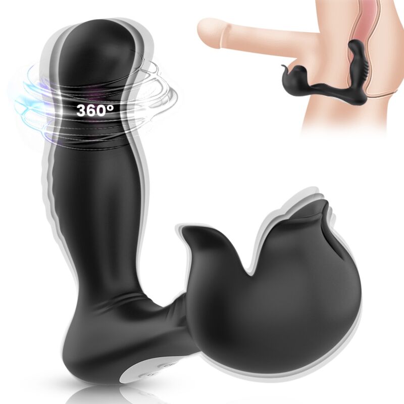 Armony Surround Vibrator Anal & Stimulator Hoden Fernbedienung Schwarz