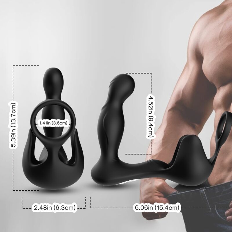 Armony Surround Vibrator Anal & Stimulator Hoden & Ring...