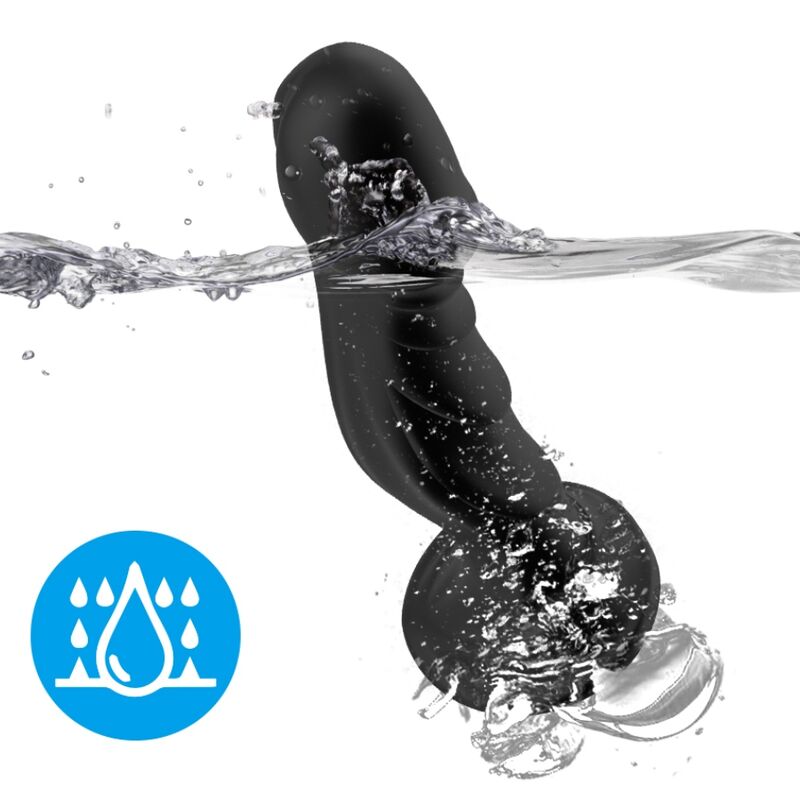 Armony Dildo Vibrator & Anal Plug Fernbedienung Schwarz