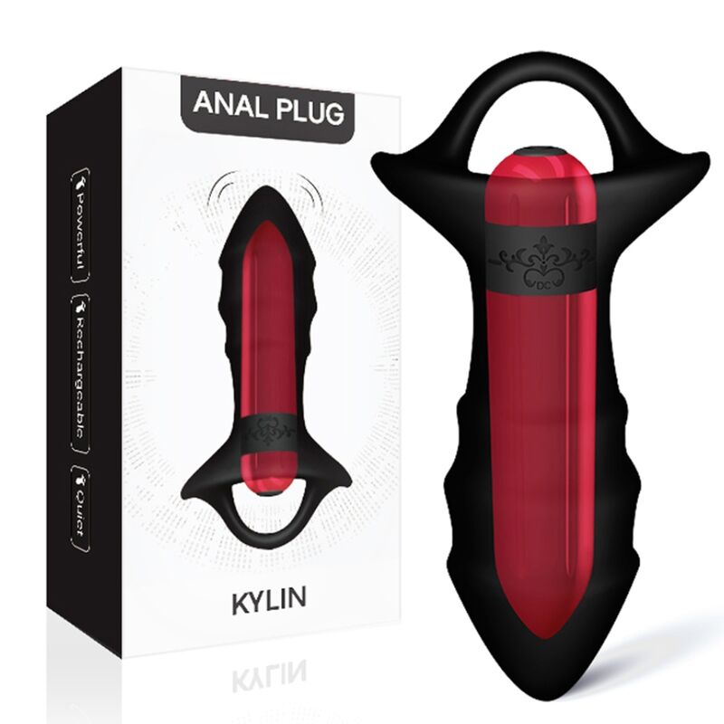 Armony Kylin Fingervibrator & Analplug Fernbedienung Schwarz